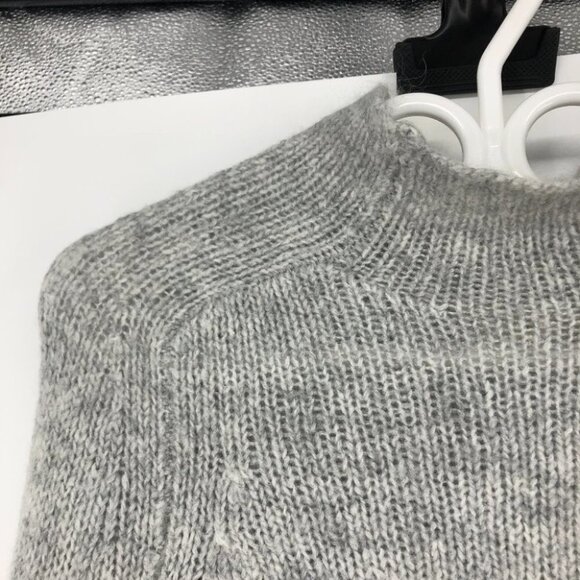 Golden by TNA grey ribbed knit long sleeve knit sweater  XXS - Picture 3 of 15